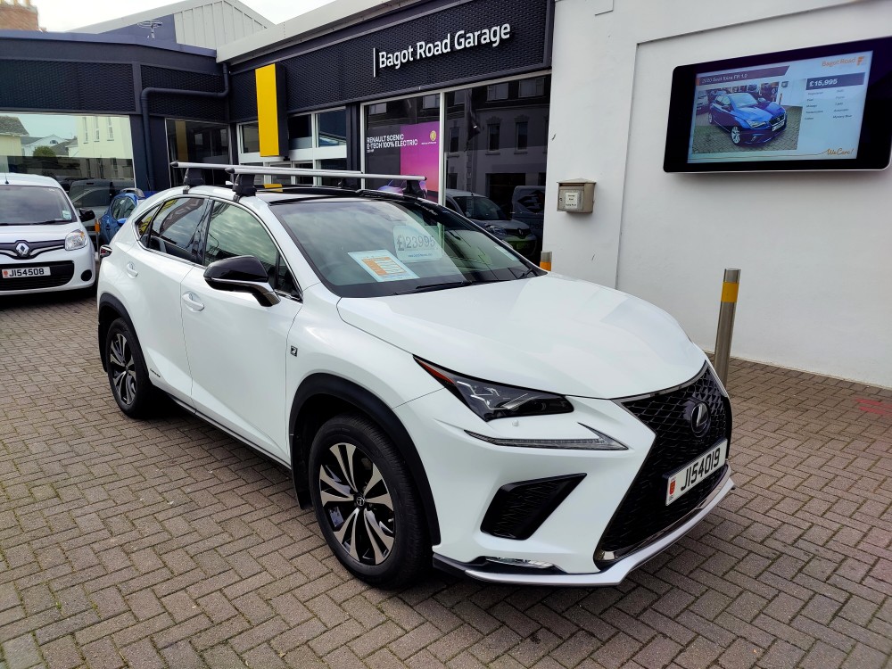 2019 Lexus NX300h F Sport 2.5 197 BHP 4x4 Hybrid Automatic 5 Door SUV