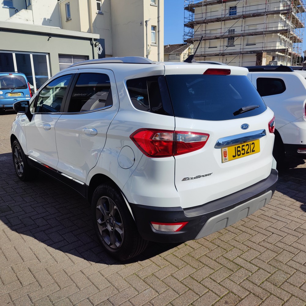 2019 Ford EcoSport Titanium 1.0 T 125PS EcoBoost Automatic 5 Door SUV